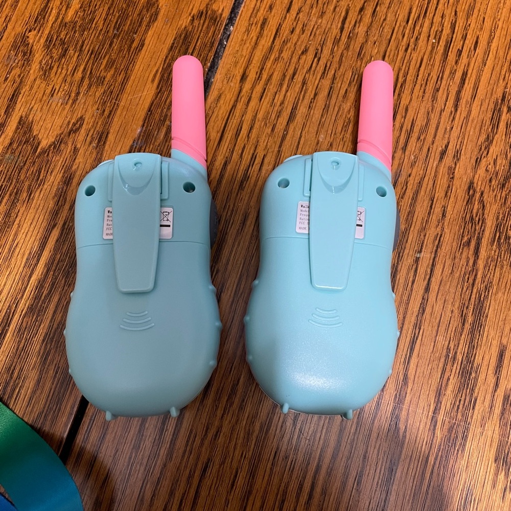 Walkie Talkies for kids, blue/pink - Picture 3 of 3